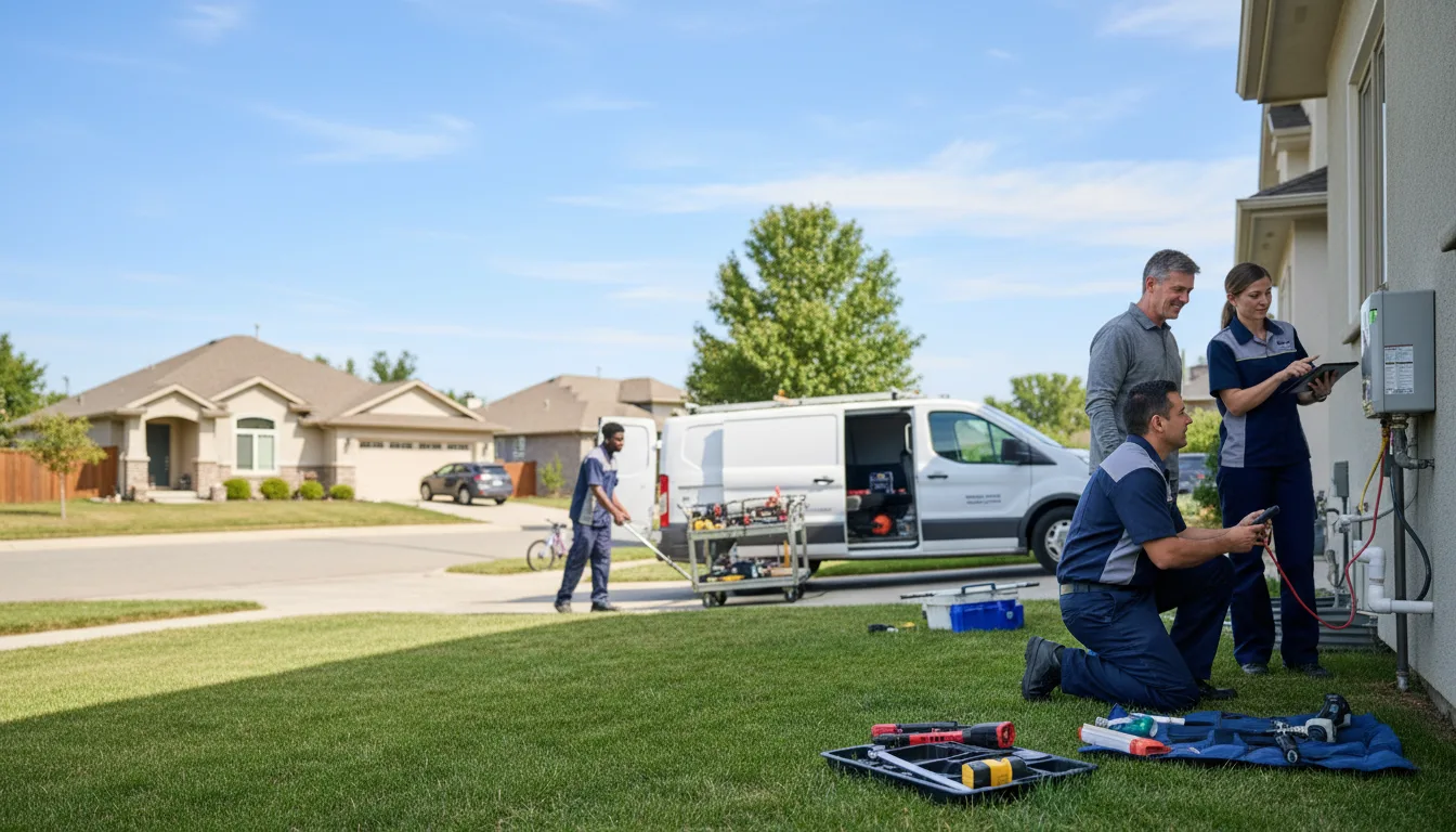 Tankless water heater service in Dunseith, ND